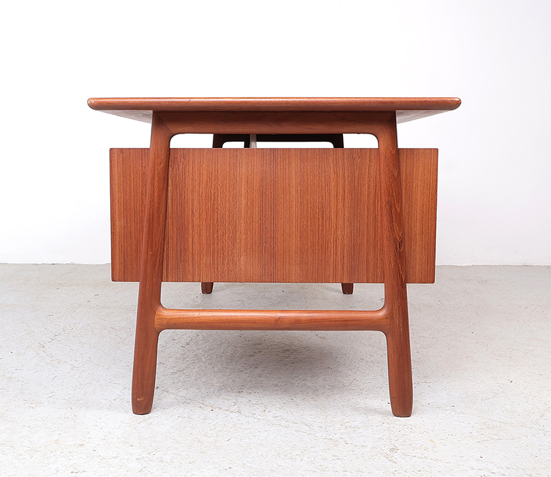 Omann Jun Teak Bureau Model 75, 1960S image 6
