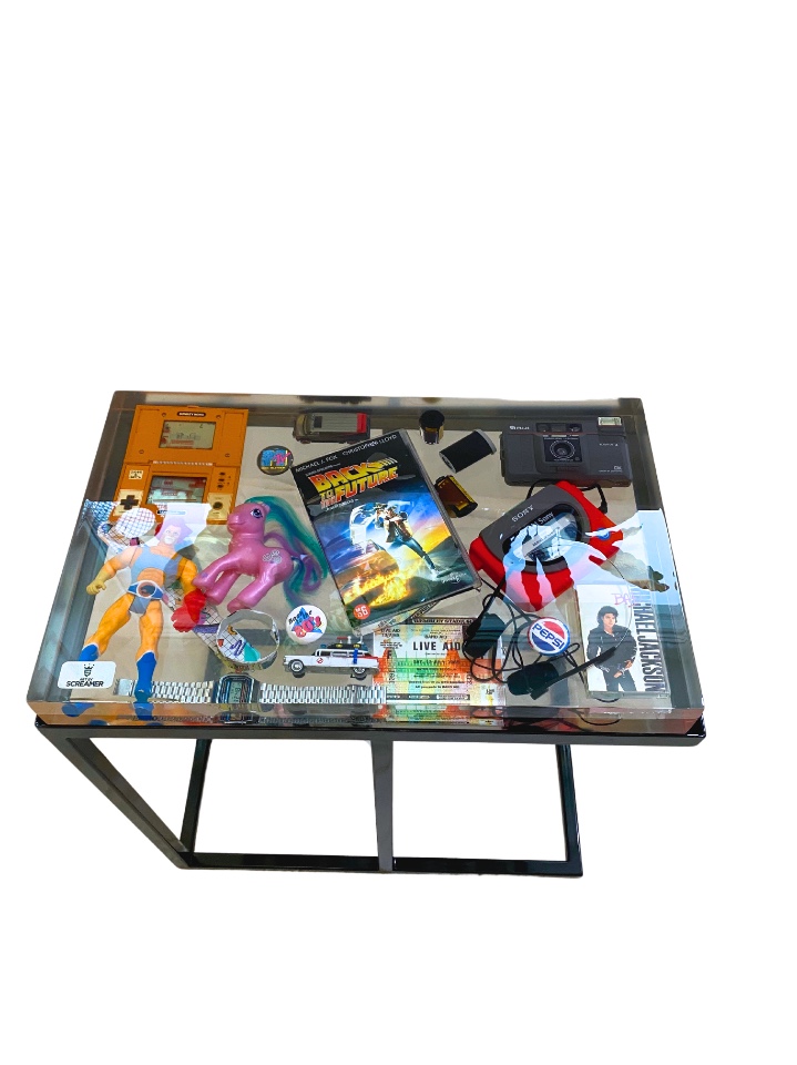 Jaren 80 Epoxy Tafel Van Art By Screamer image 2