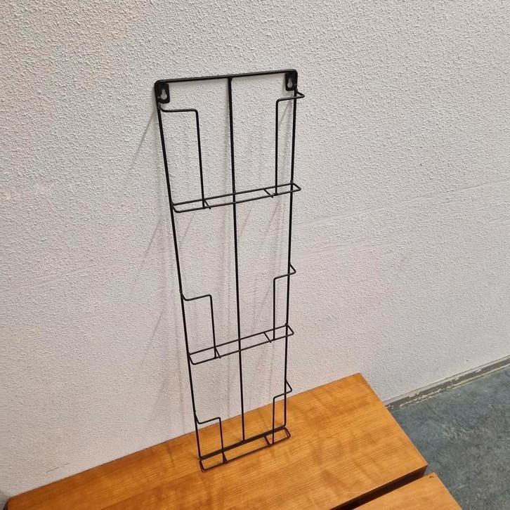 Retro Wandrek Lectuurrek A4 Metalen Rekje image 4