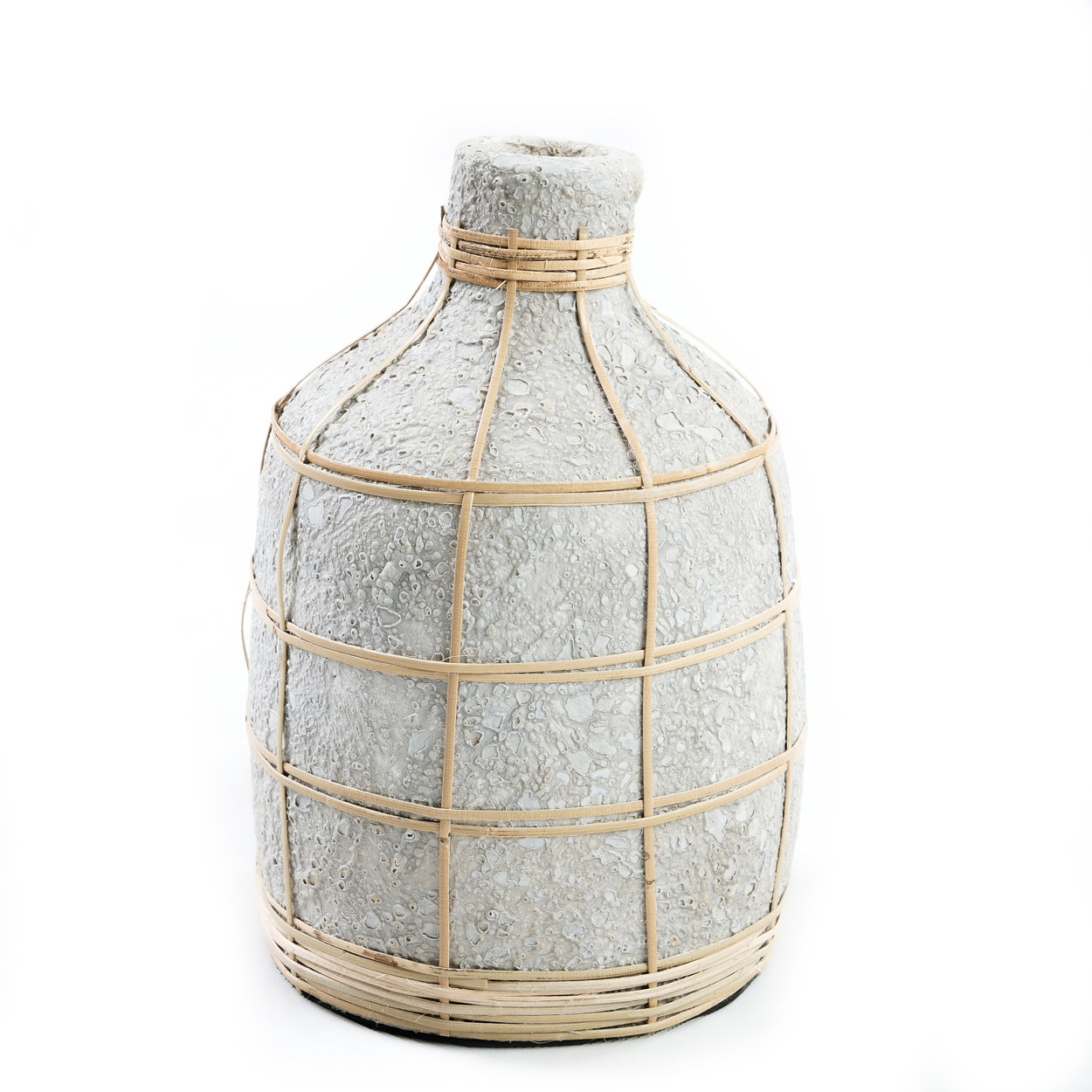 Bazar Bizar | De Whoopy Vaas - Betonnatuur - M image 2