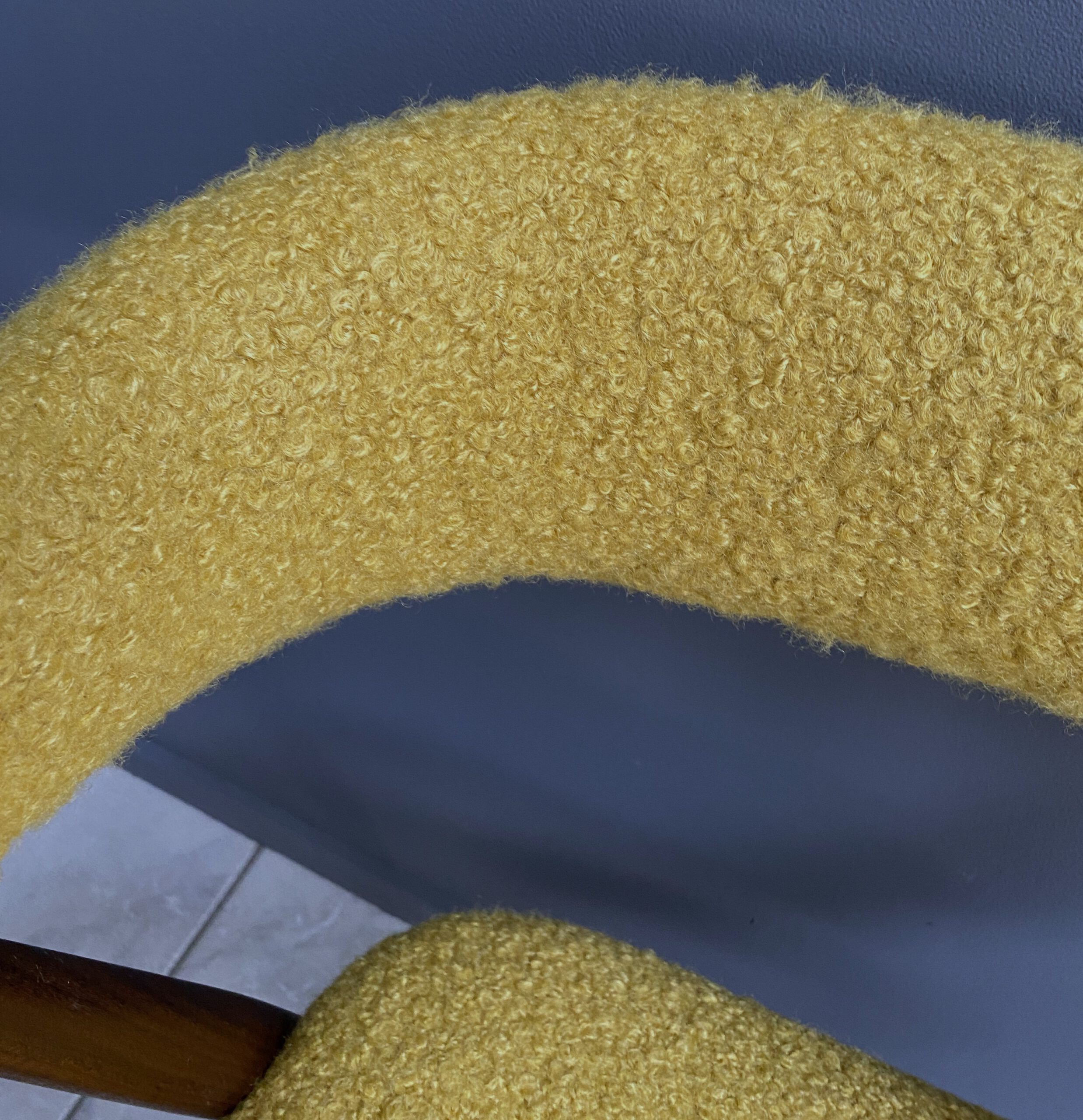 Thomas Harlev Chair Model 205 For Farstrup In Yellow Boucle image 4