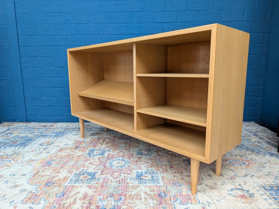 Vintage Boekenkast Met Tijdschrift Gedeelte, Jaren 60 image 12