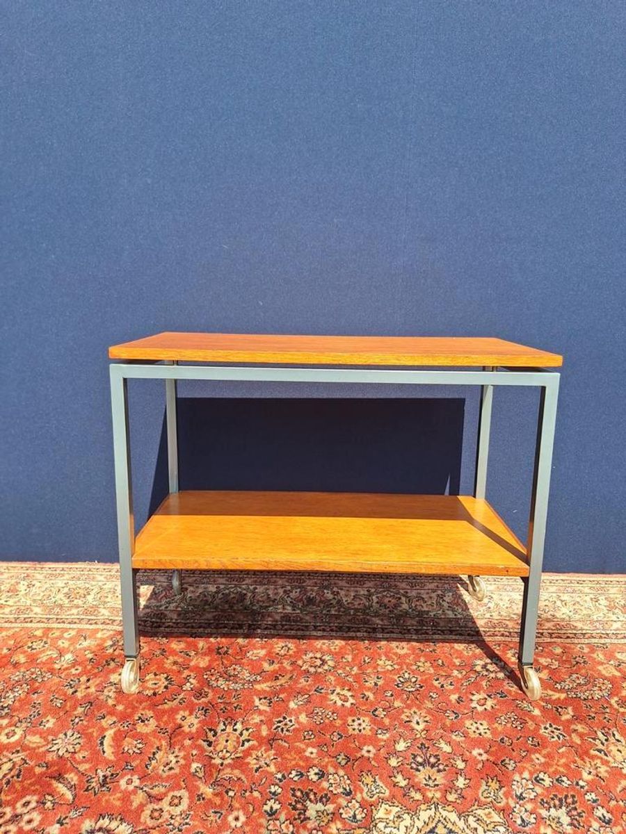 Vintage Design Trolley Verrijdbaar Bijzettafeltje Tafeltje image 3