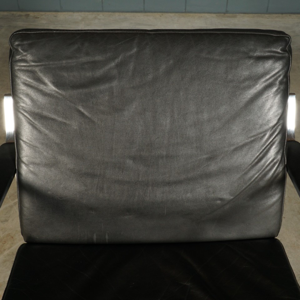 Vintage Lederen Designfauteuil – Walter Knoll – Jaren 60 image 14