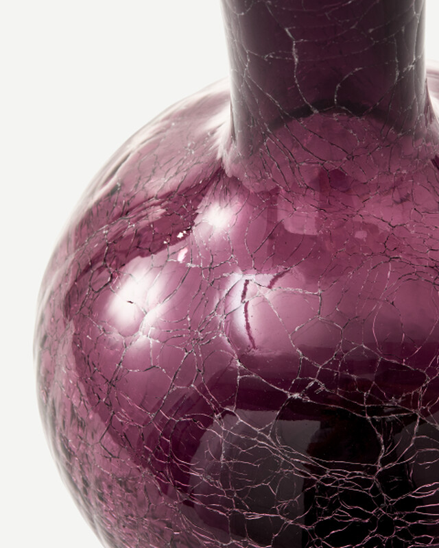 Polspotten | Gecraqueleerde Glazen Bolvaas S image 10