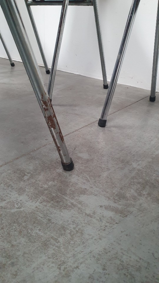 10x Eromes Pagholz Industriële Stapelbare Design Stoel image 21