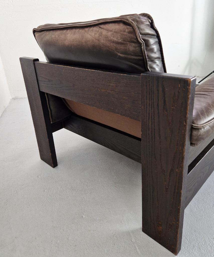 Brutalist Lounger Harry De Groot Voor Leolux image 11
