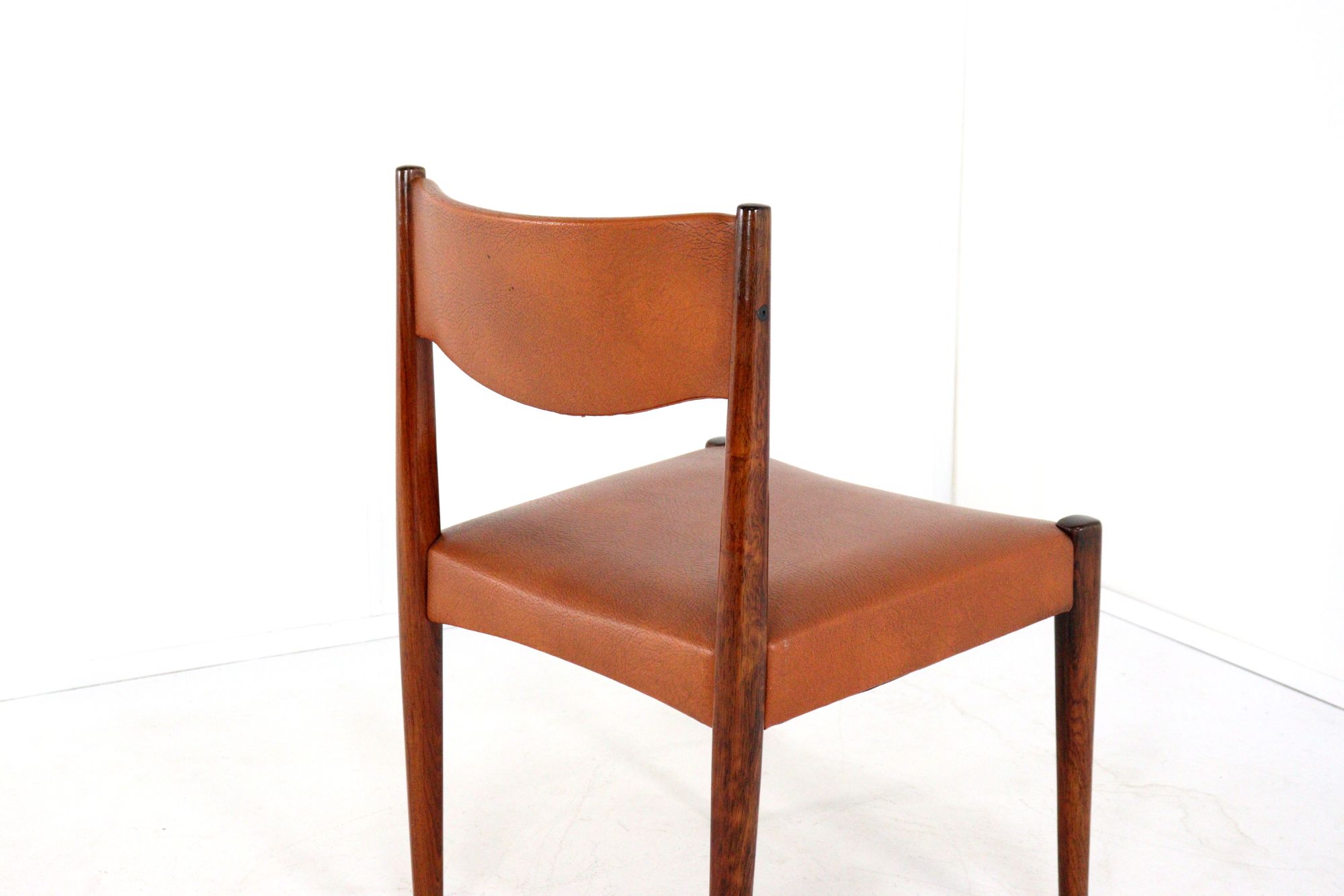 Set 6 Palissander Eetkamerstoelen Stoelen Vintage 'cellemuiden' image 14