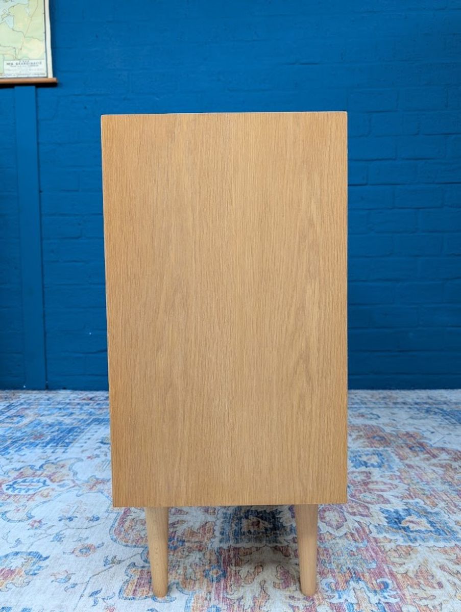 Midcentury Eiken Lage Boekenkast, Borge Mogensen image 8