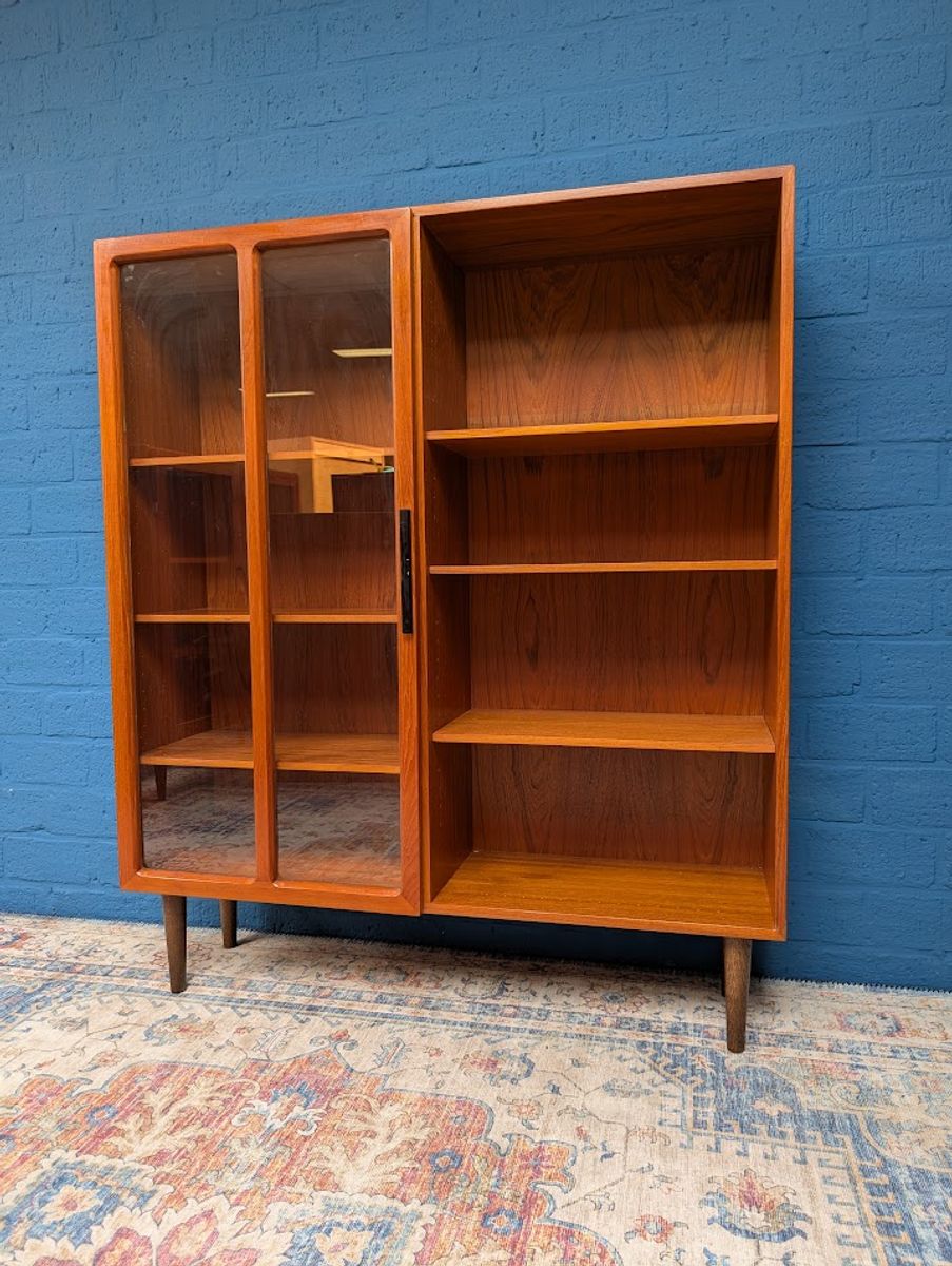 Vintage Vitrinekast, Jaren 60, Deens Design Van Ib Kofod Larsen image 3