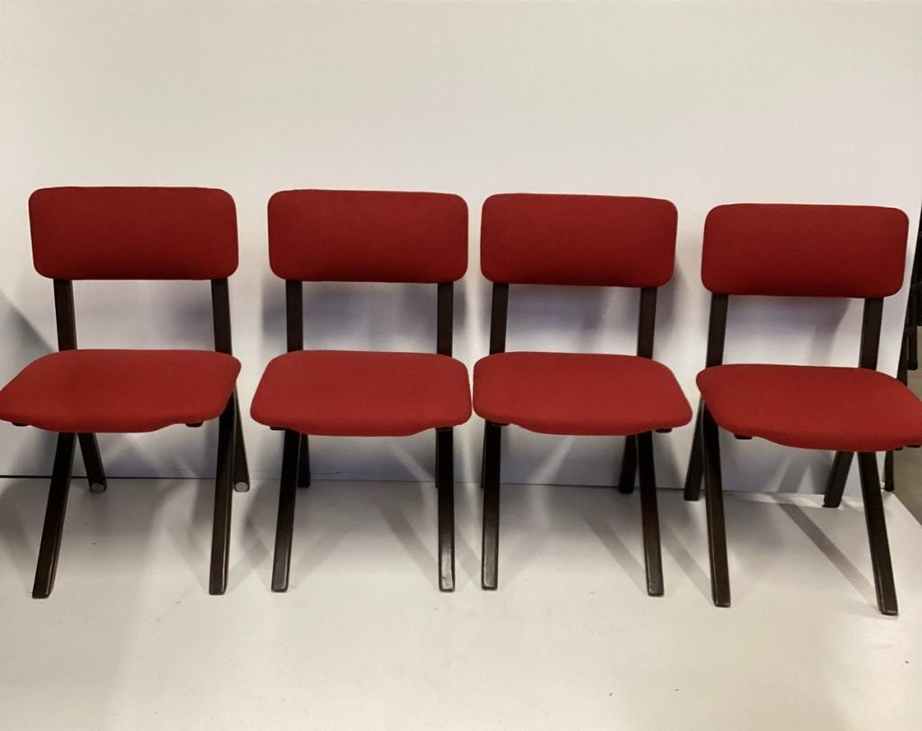 Vintage Stoelen, Set Van 4! image 2