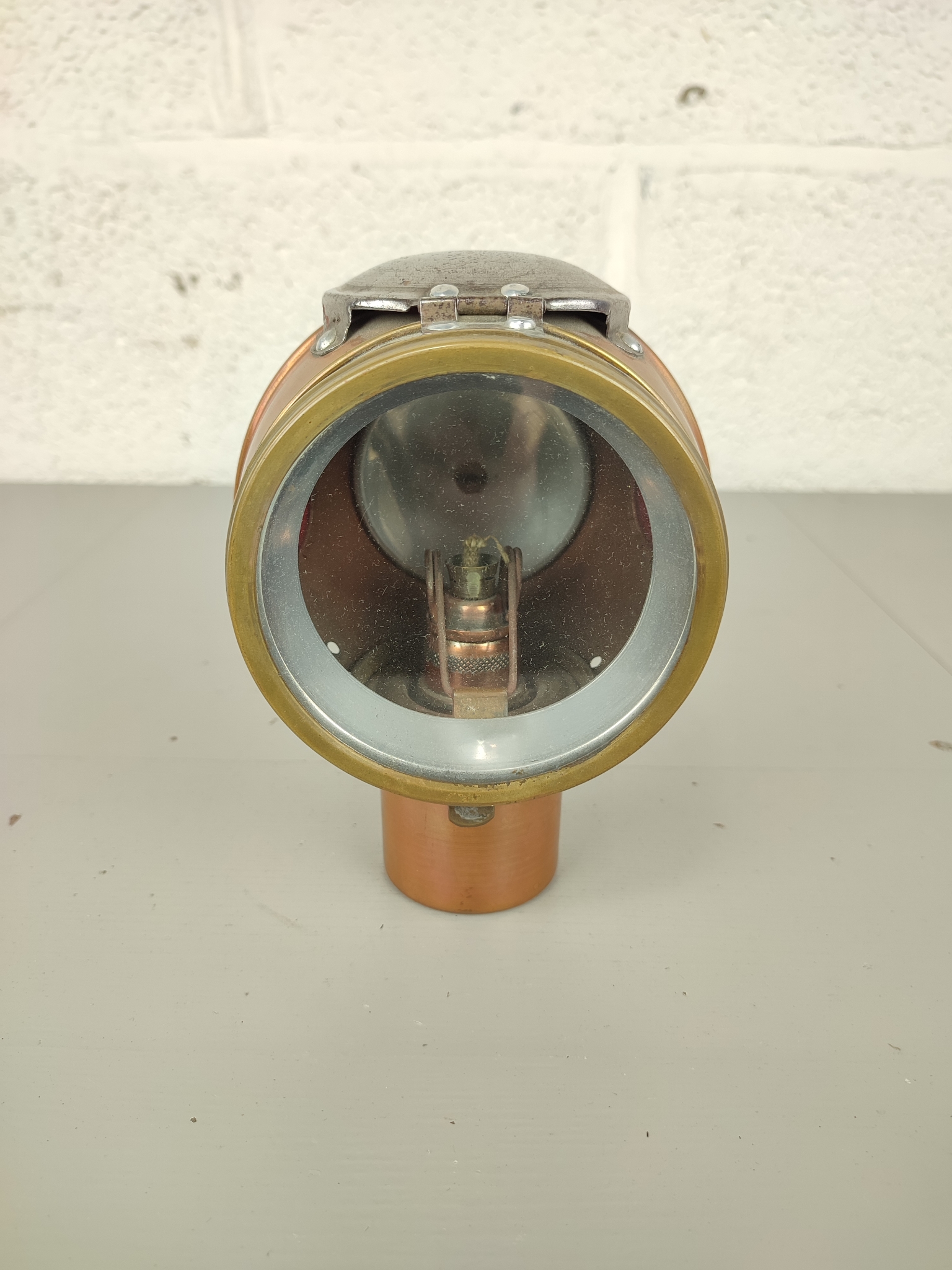 Koperen Auto Olielamp image 3