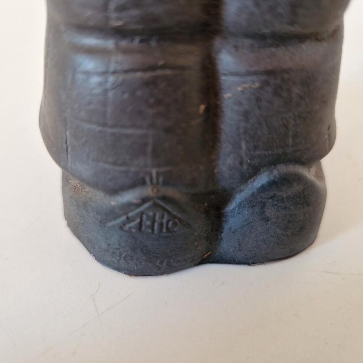 Vintage Tuinkabouter Kabouter Beeldje Rubber Beeld image 9