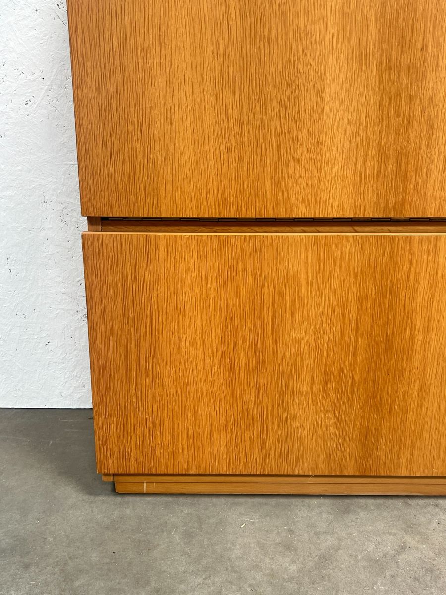 Vintage Schoenenkast, Licht Hout, 1970's Duitsland image 12