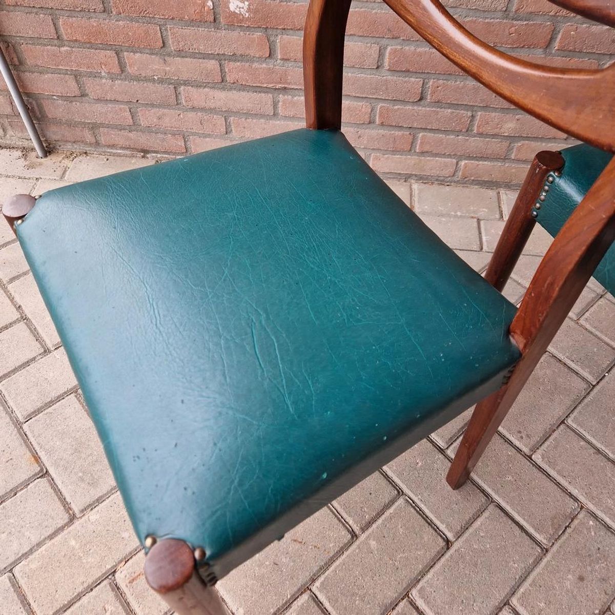 Set 4 Vintage Stoelen Deense Stoelen Jaren 60 image 17