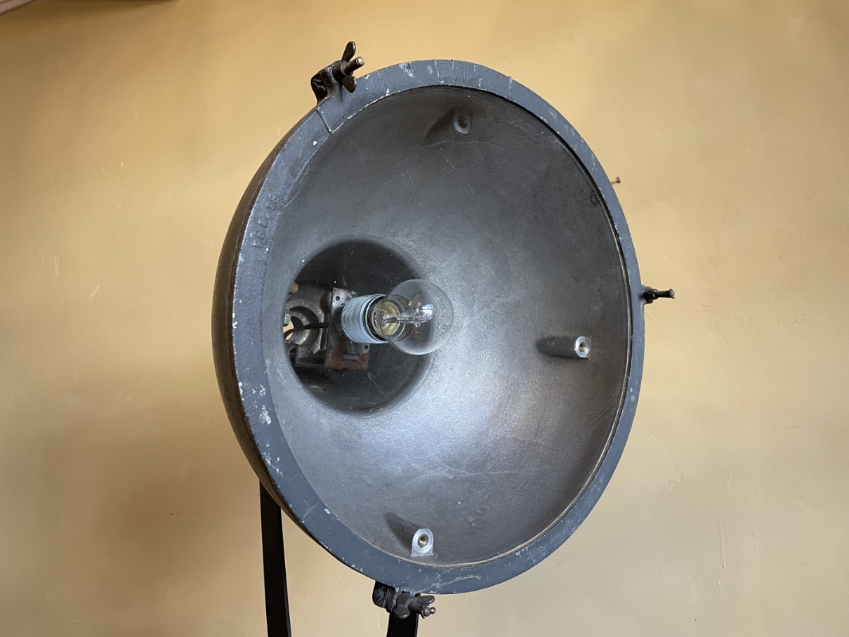 Vloerlamp Lamp Op Oud Statief Staand Industrieel Frns image 4