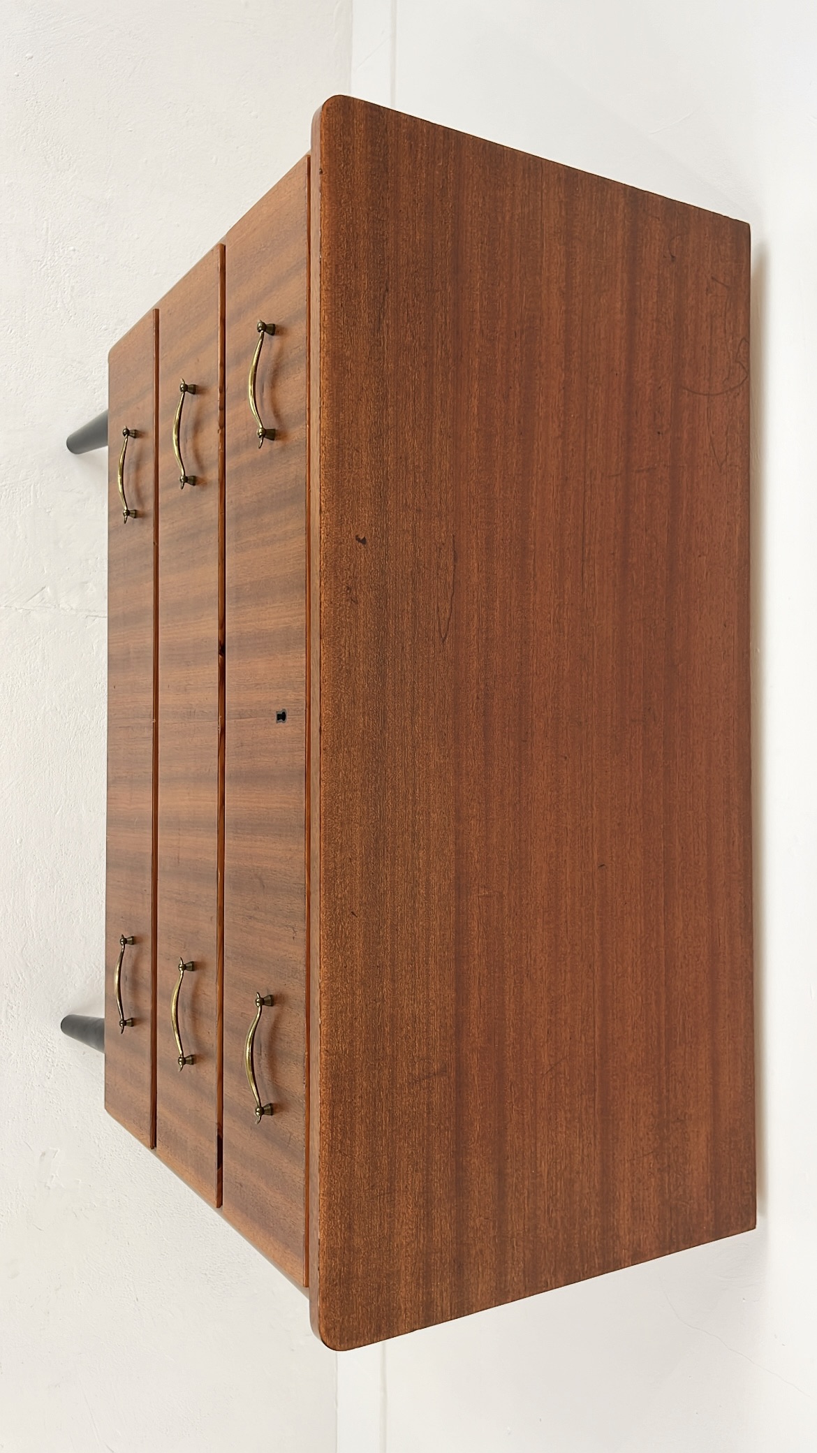 Scandinavisch Vintage Teak Fineren Ladekast Stenvo image 10