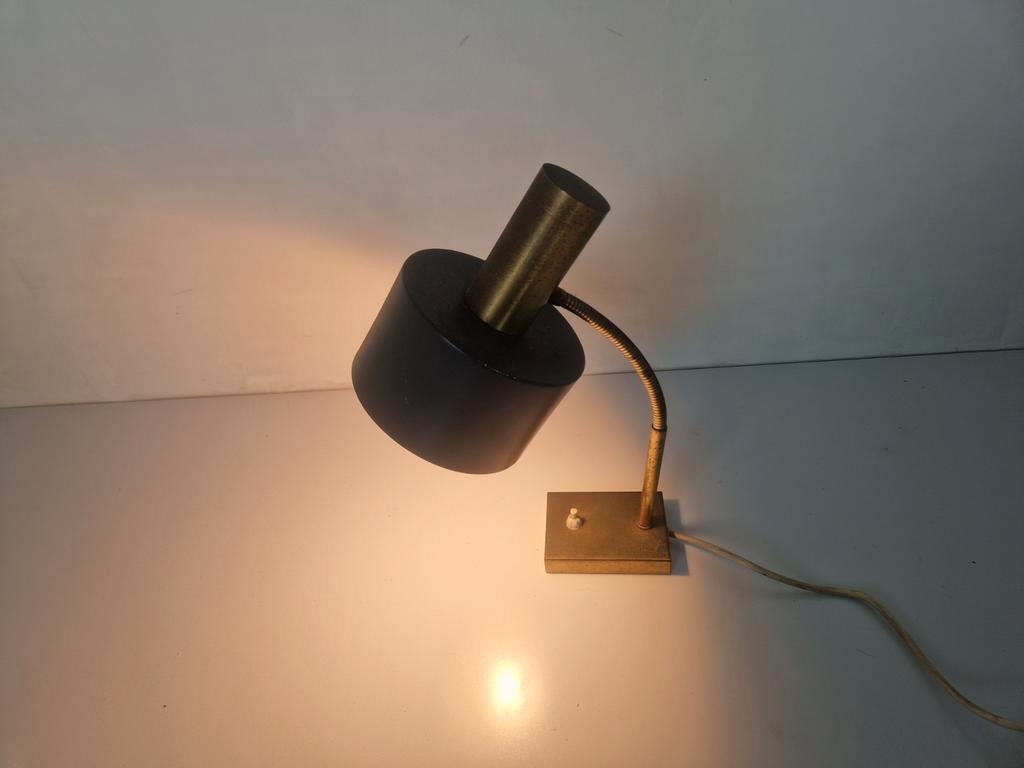 Vintage Messing Design Bureaulamp Jaren 60. image 3