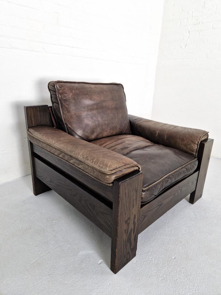Brutalist Lounger Harry De Groot Voor Leolux image 2