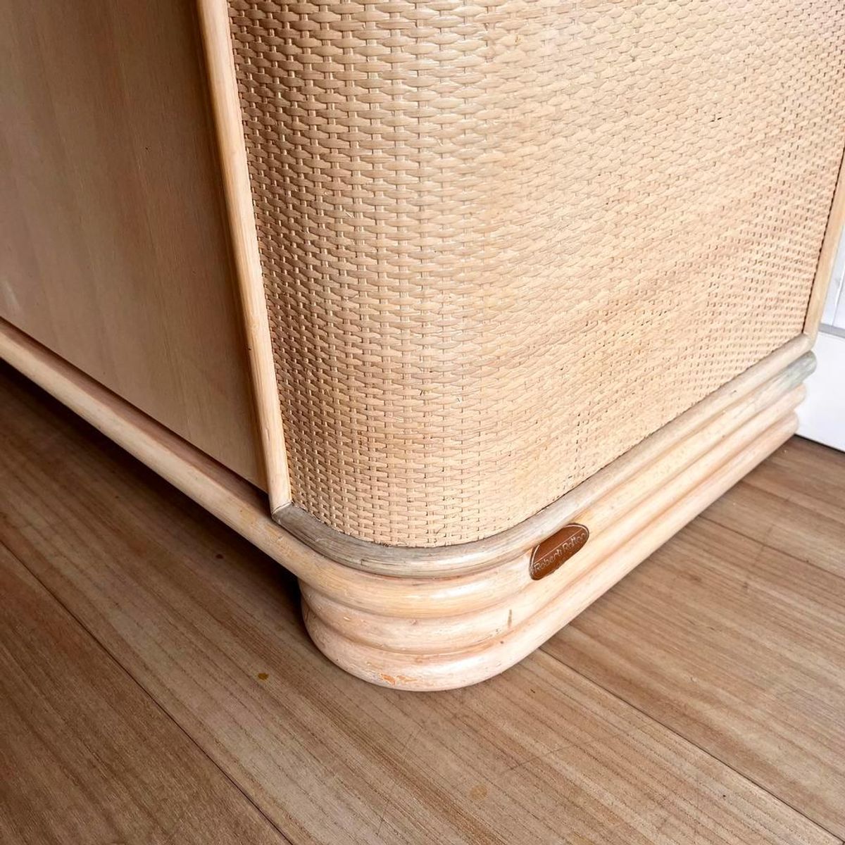 Sale Italiaans Bamboe Rotan Sideboard Dressoir Vintage image 6