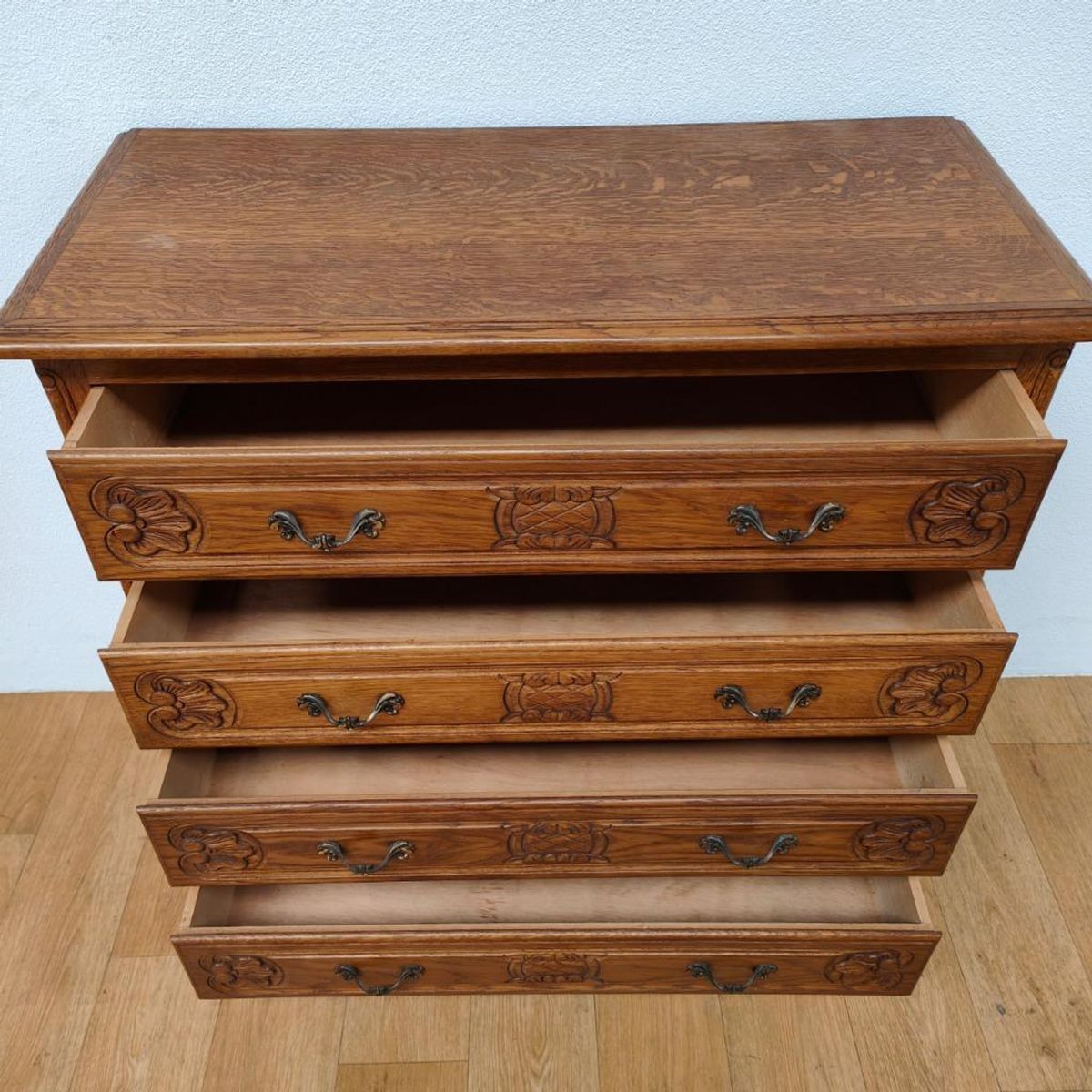 Vintage Brocante Ladekast Ladekastje Commode Kast 609 image 3
