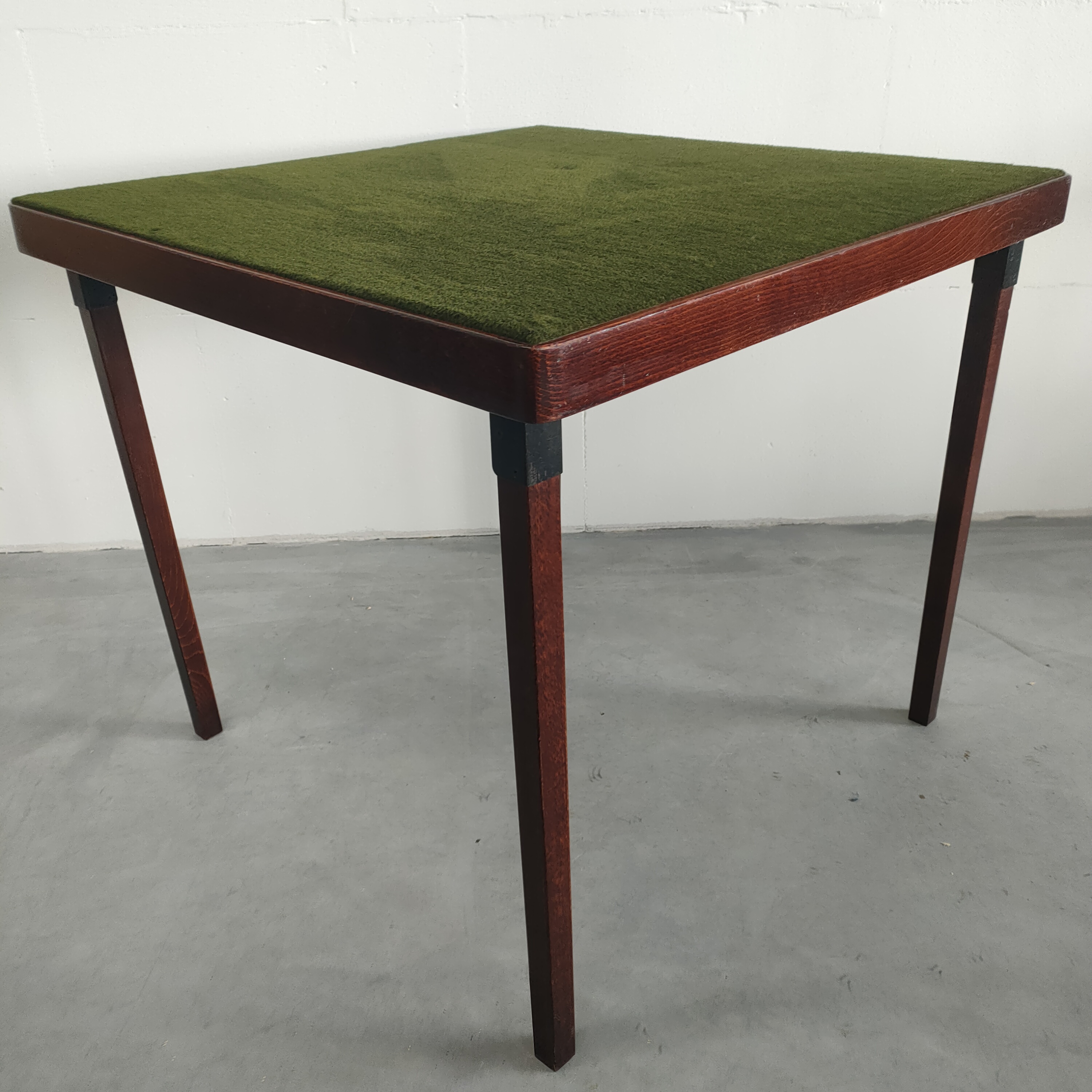 Unieke En Zeldzame Jaren 50 Green Brothers 'foldable' Regisseursstoelen Bridge Tafelset image 4