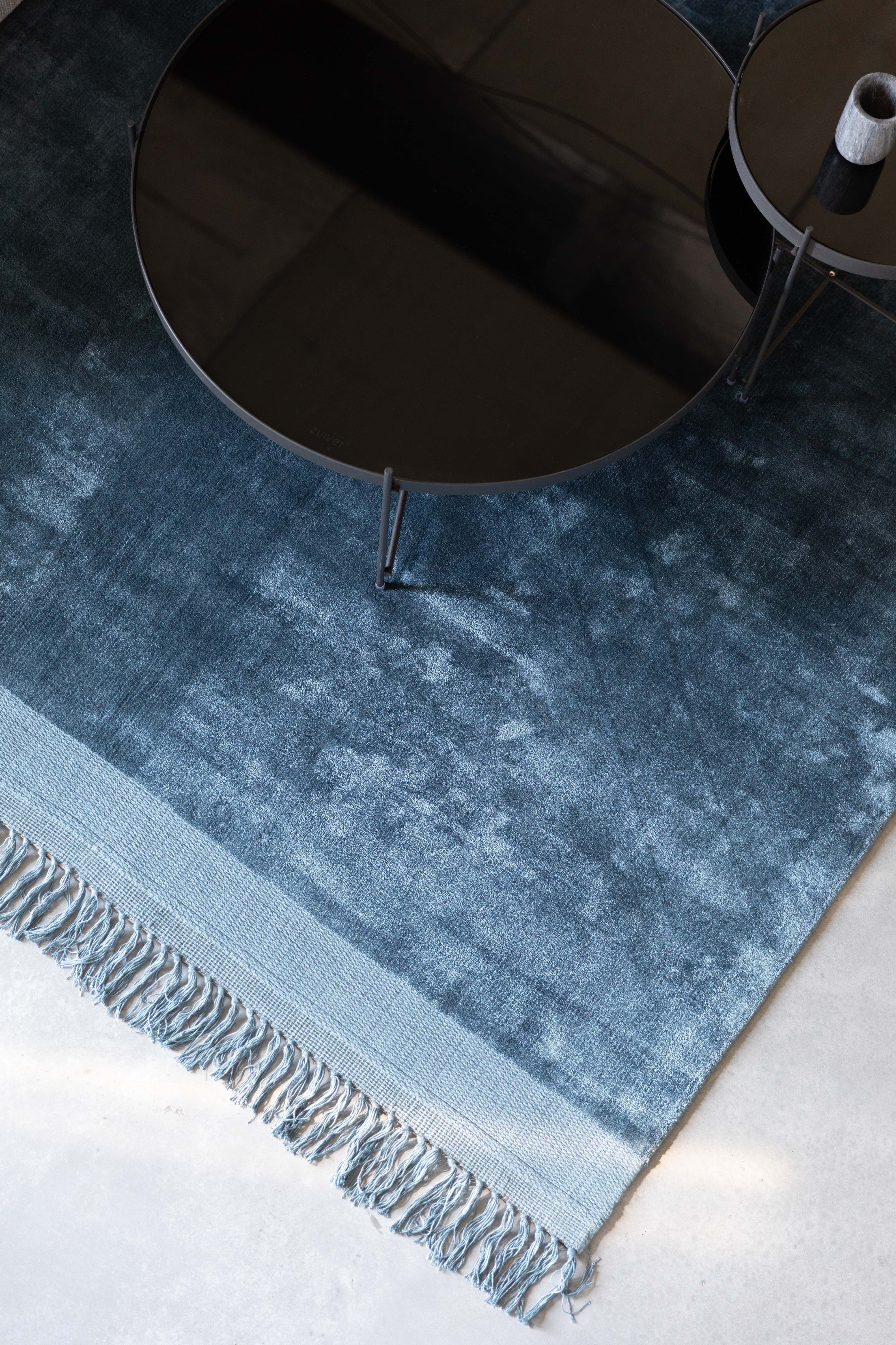 Zuiver Blink Vloerkleed 170X240 Blauw image 10