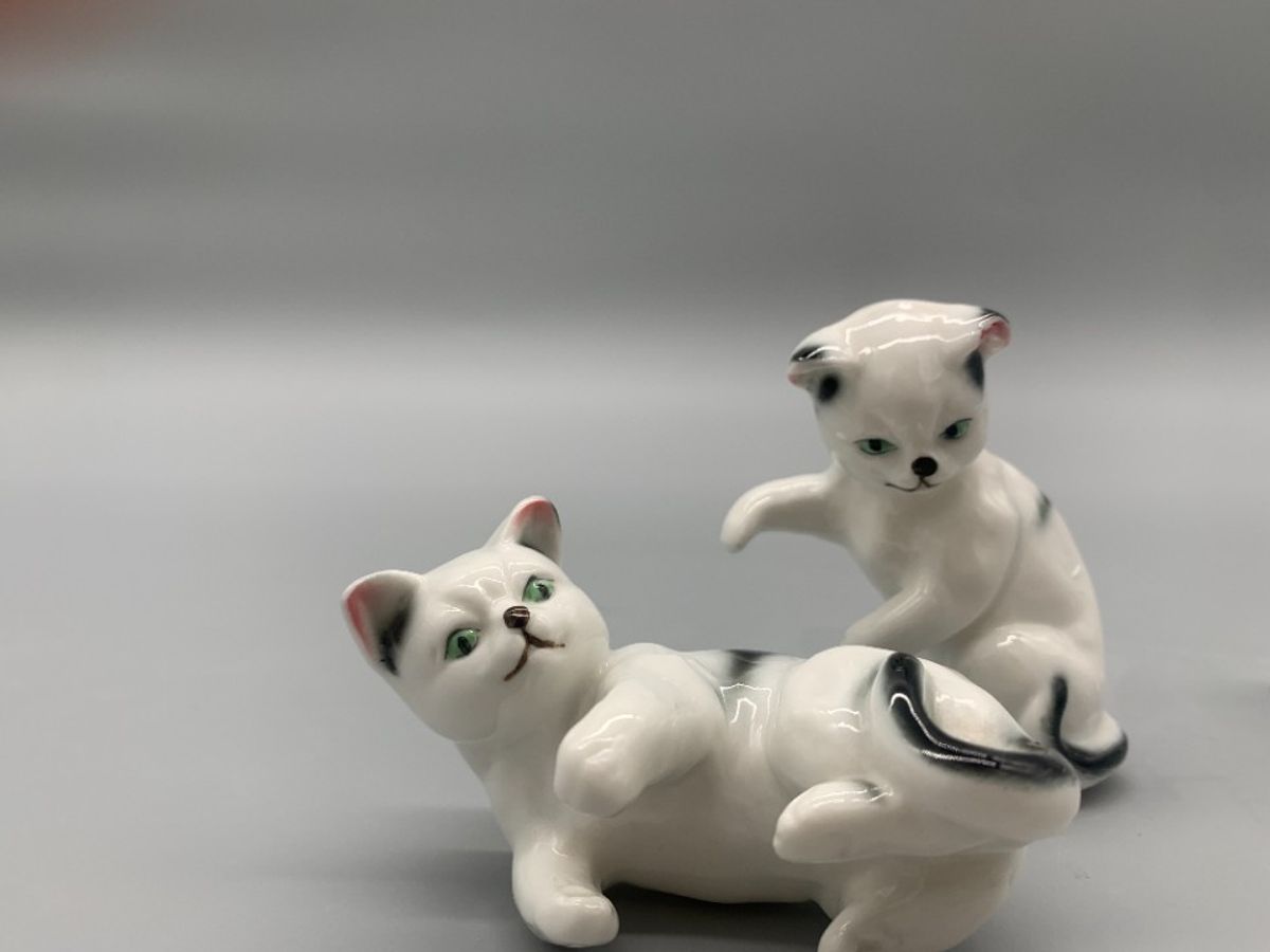 Decoratie Set Katjes Bone China 3 Stuks image 3