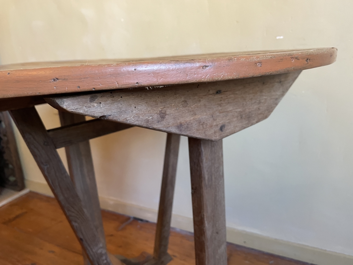 Table Vigneron Wijnproeftafel 19e Eeuws Frans image 4