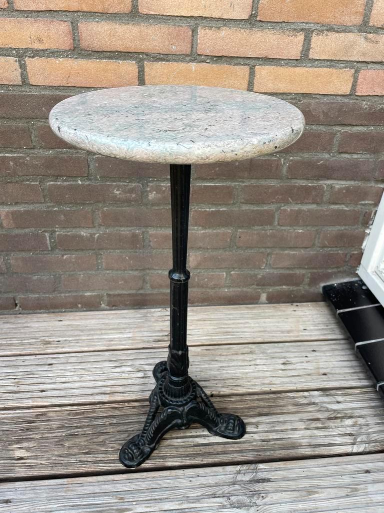 Plantentafeltje Gietijzer/marmer image 2