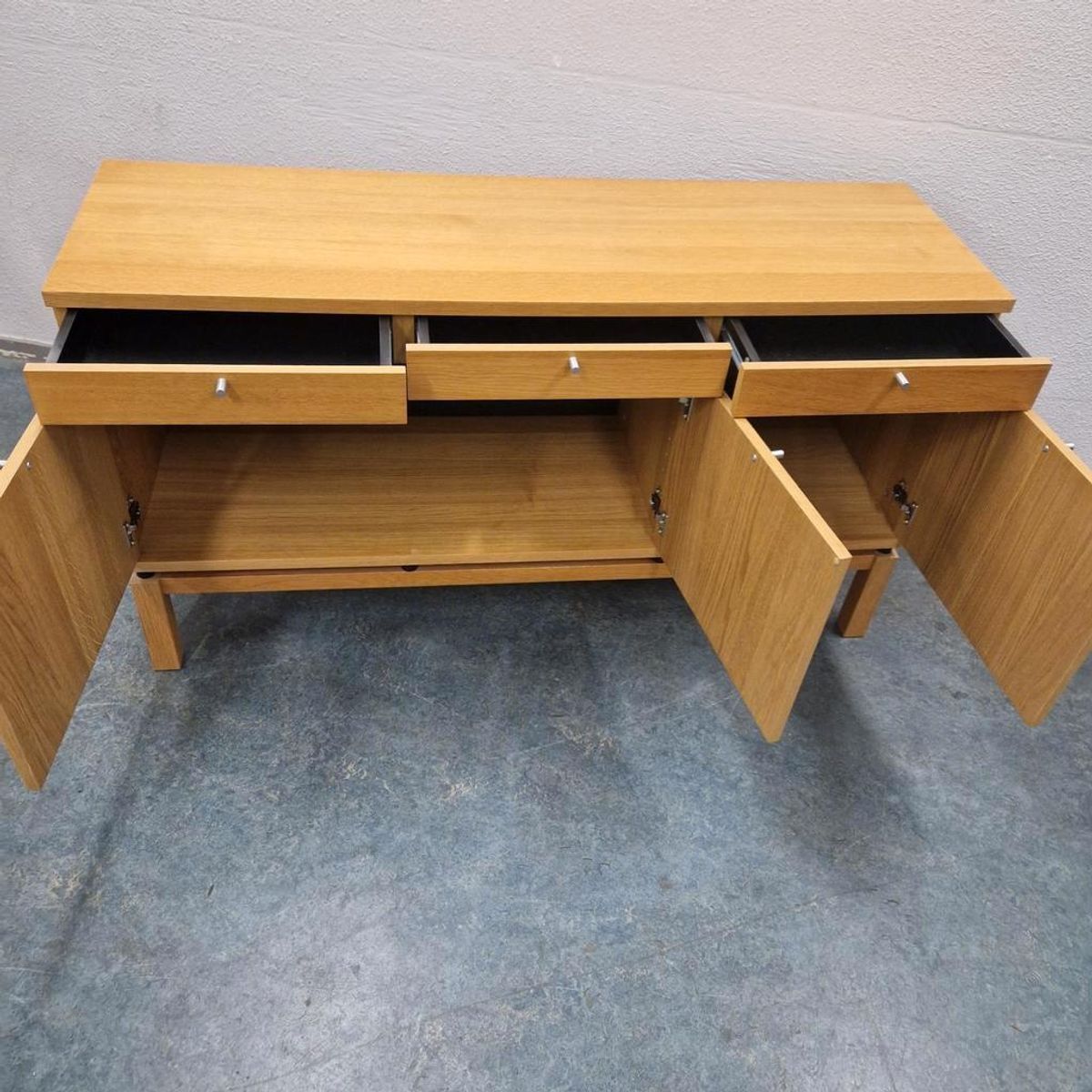 90's Vintage Dressoir Kast Wandkast Tvkast Tvmeubel image 3