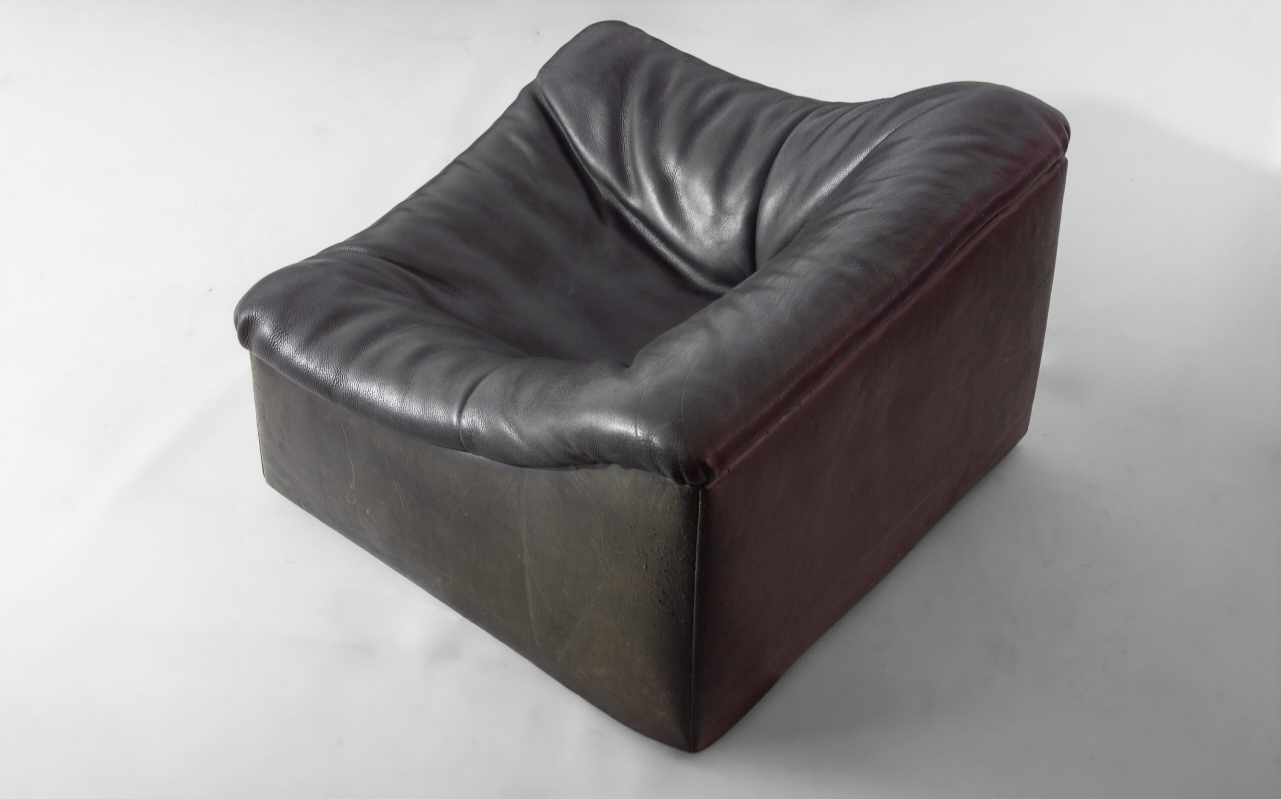 Modulaire Mid Century Lederen Bank Van De Sede (ds 46), Zwitserland 1970 image 13