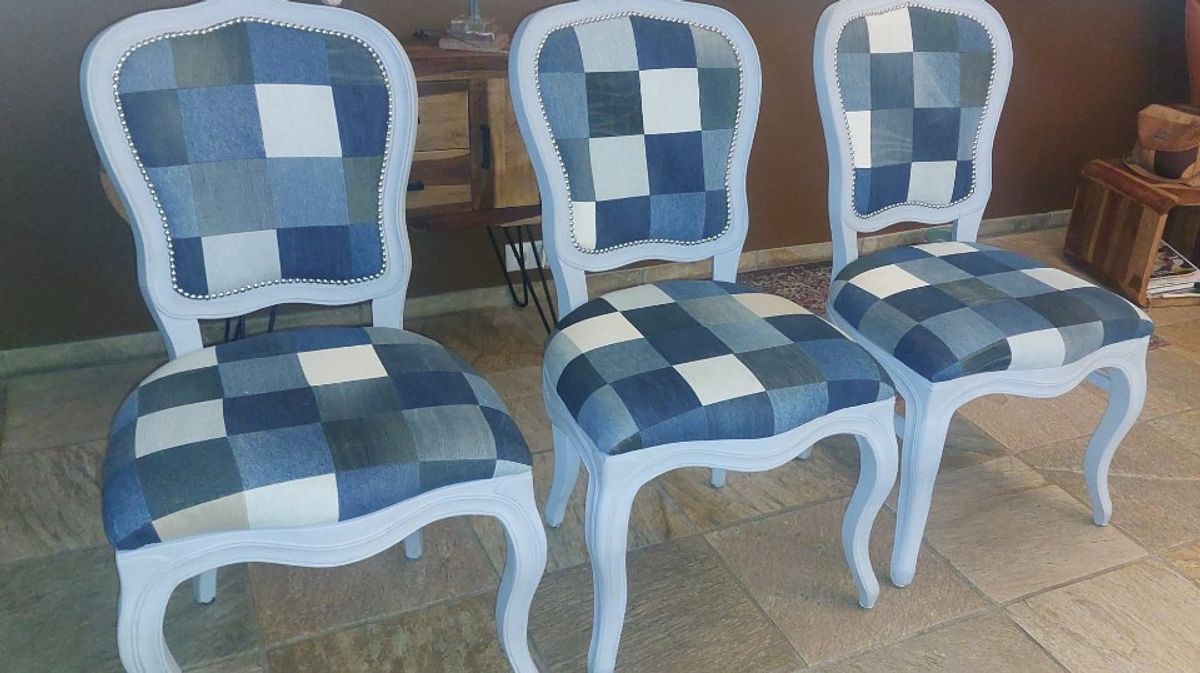 Set Van 6 Unieke Eetkamer Stoelen image 3