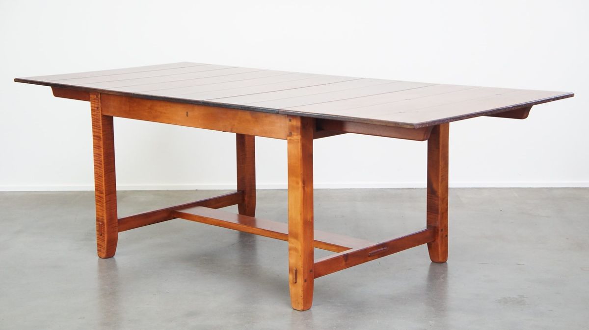 Prachtige Design Set Van 6 Eetkamerstoelen En Uitschuifbare Eetkamertafel Van Schuitema image 11