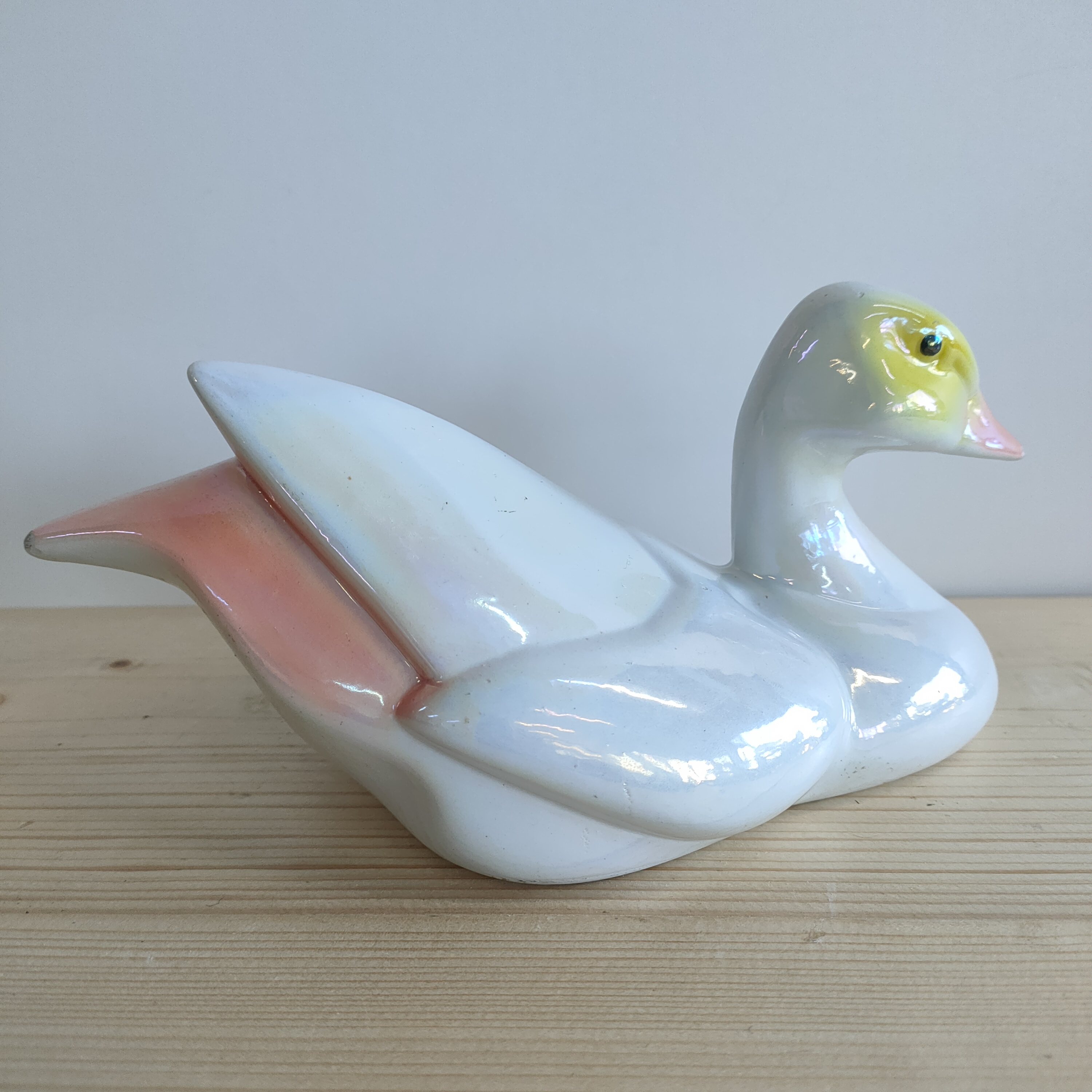 Eend Beeld Sculptuur Parelmoer image 4
