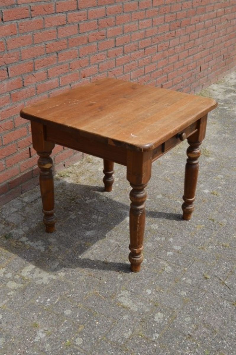 Grenenhouten Eettafel Vierkant image 2