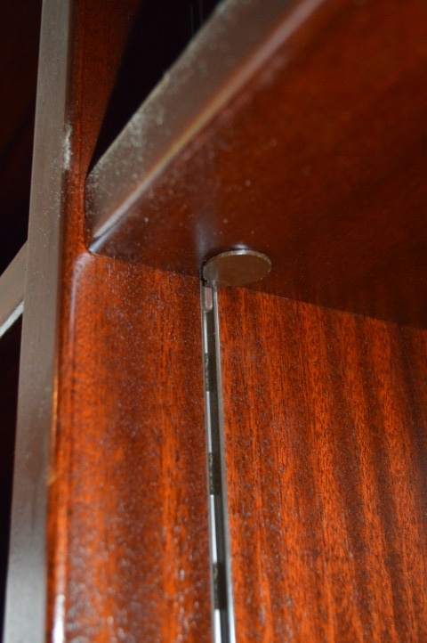 Boekenkast Mahonie Gefineerd Verstelbare Schappen image 8