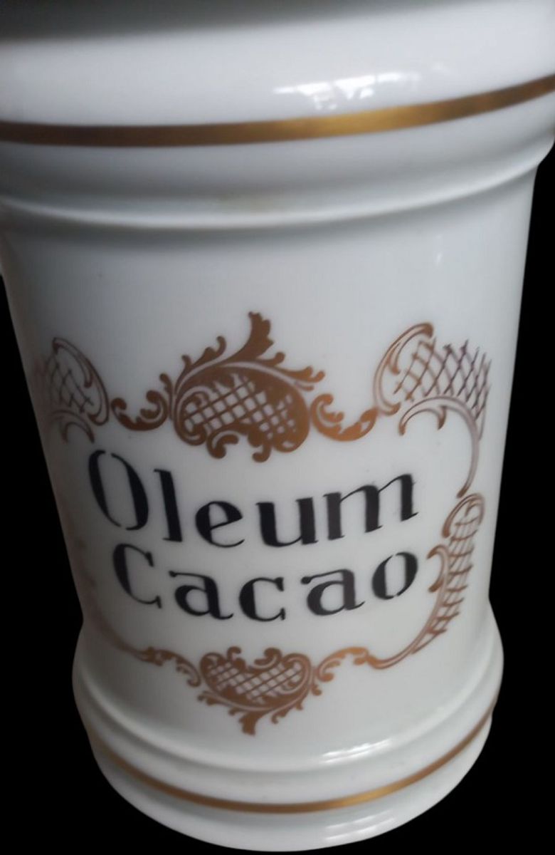 Limoges "oleum Cacao" Voorraadpot. image 5
