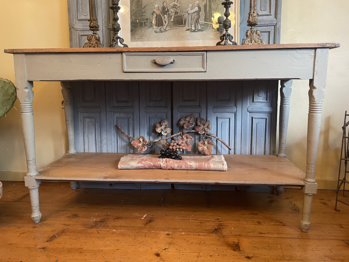 Franse Side Table Wandtafel Muurtafel image 8