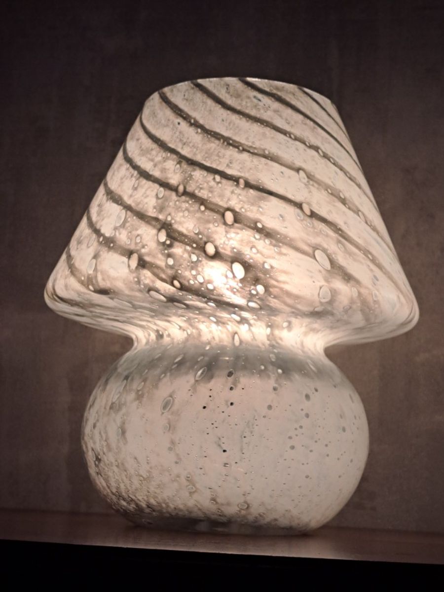 Murano Swirl Mushroom Lamp image 13