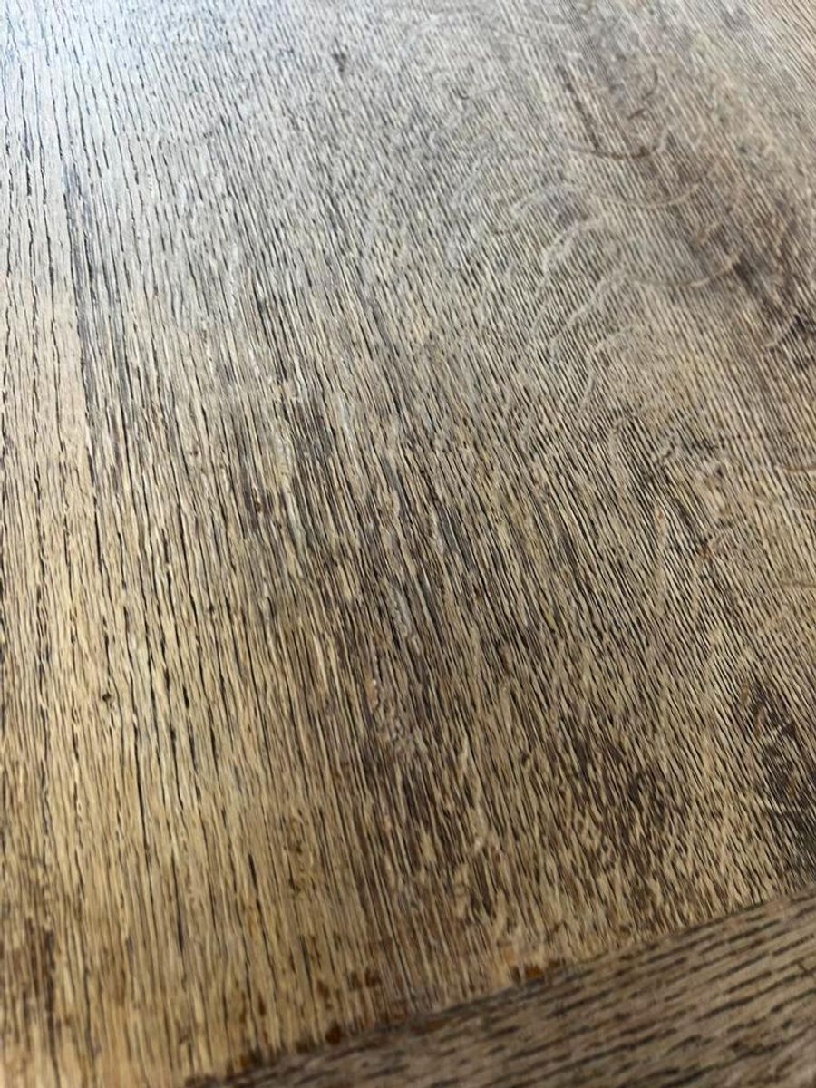Vintage Xl Houten Tafel In Eik image 9