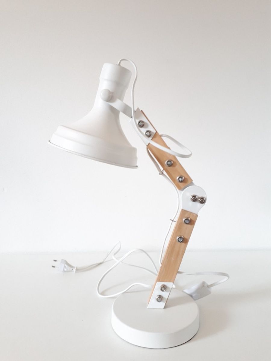 Strakke Bureaulamp Met Knikarm image 6