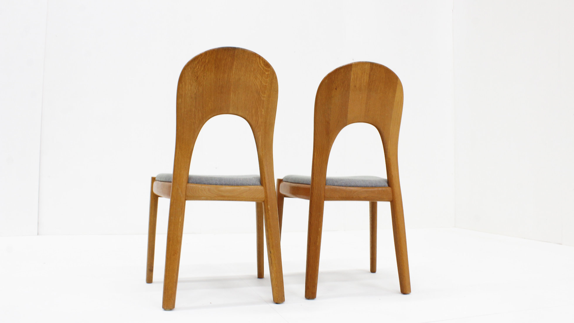 Vintage Deense Eetkamerstoelen Van Niels Koefoed Voor Koefoeds Hornslet, Set Van 2 image 3
