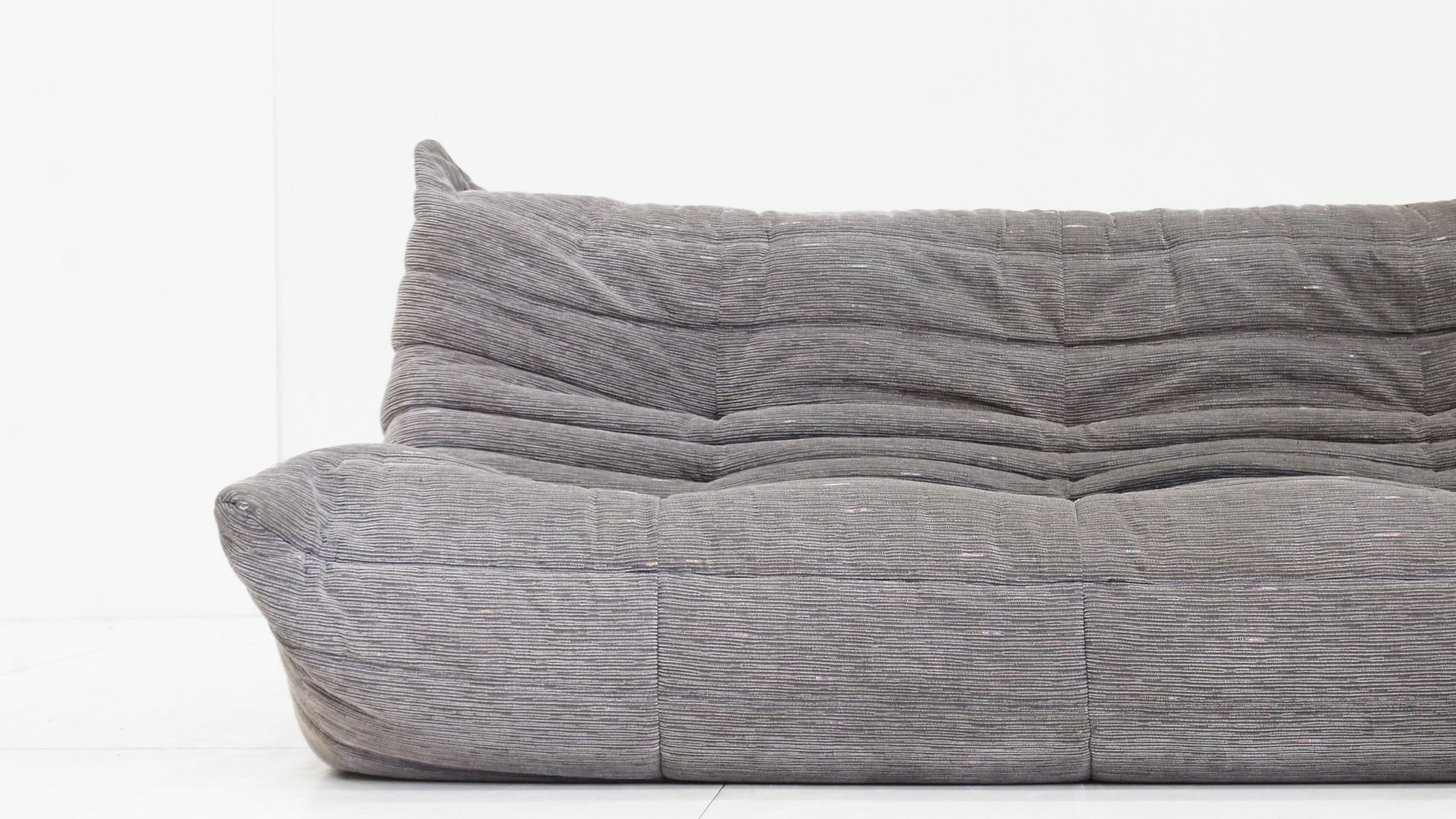 Vintage Ligne Roset Togo 3 Seater Sofa By Michel Ducaroy image 7