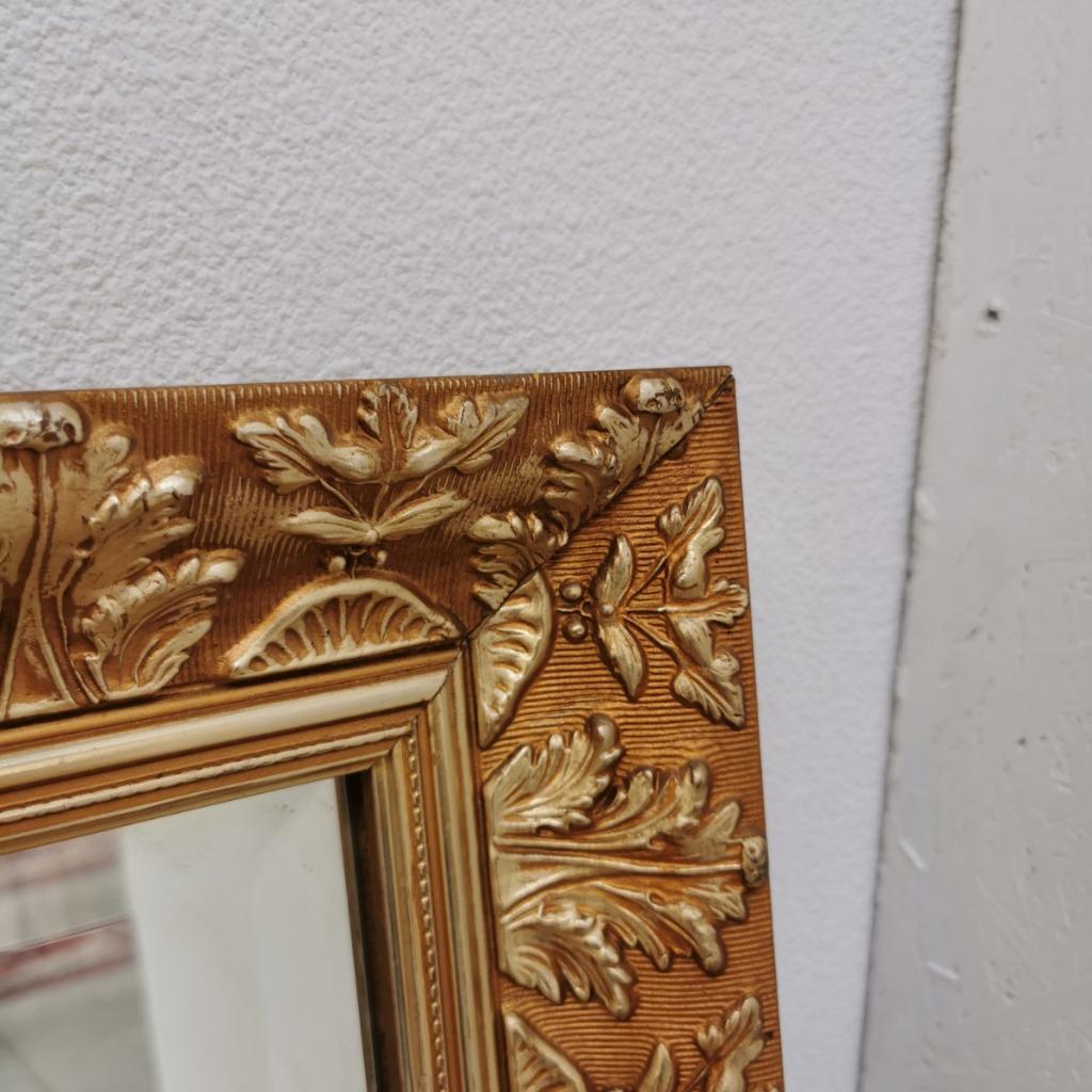 Grote Vintage Barok Brocante Facet Geslepen Schouwspiegel Spiegel 802 image 11