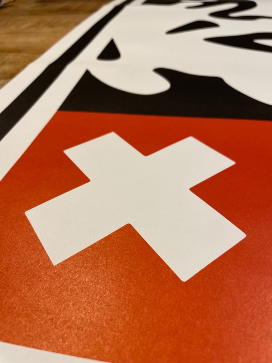 Shepard Fairey Obey Amsterdam Icon Xxx, Signed And Dated By Artist image 4