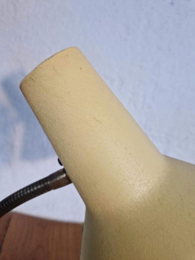 Sis Light Duits Vintage Bureau Lamp Jaren 50 Geel. image 7