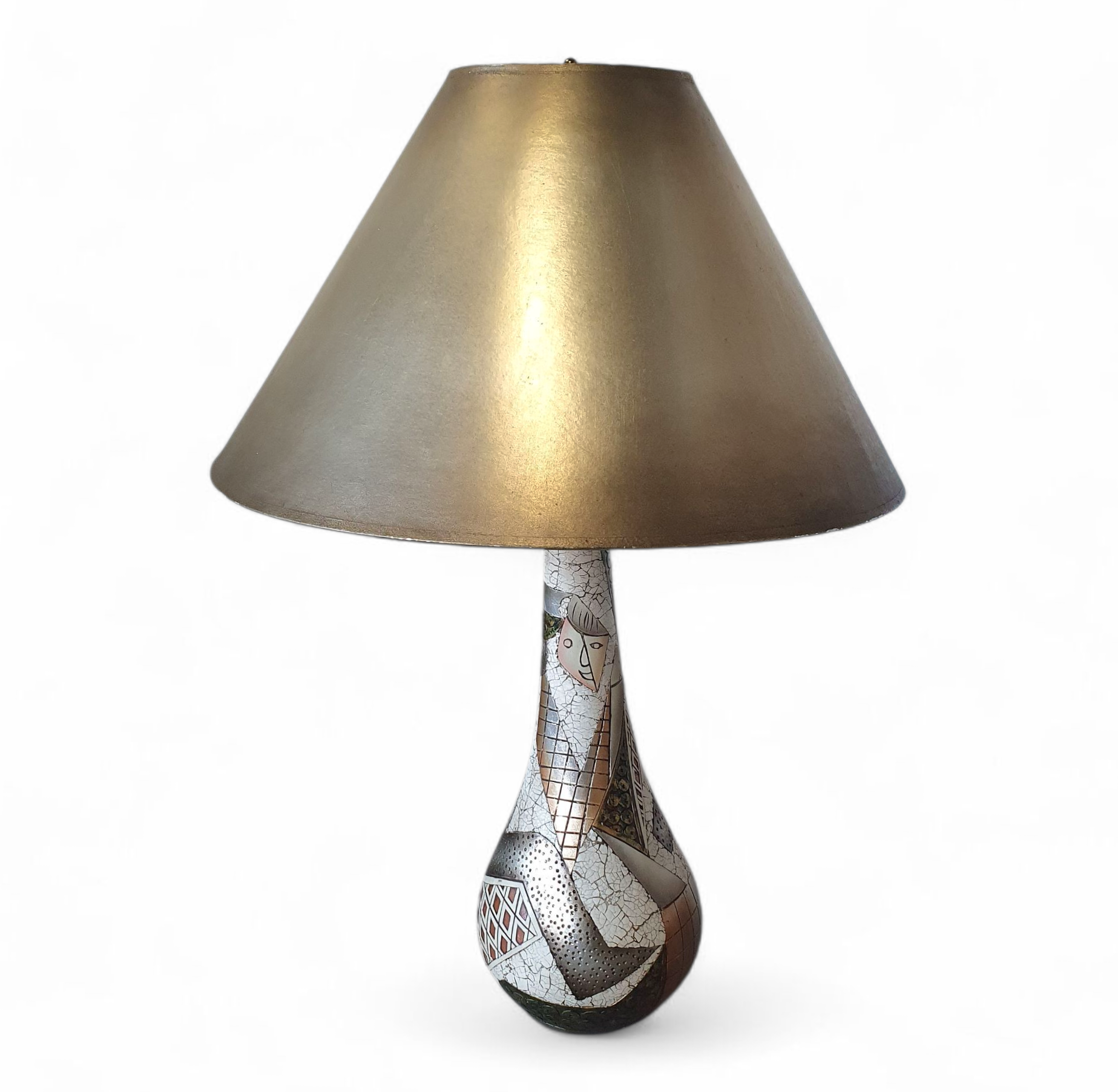 Alexander Kalifano / Modern Impressionist Art Vase Lamps / Circa 1980s image 12