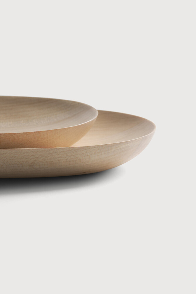 Ethnicraft Thin Oval Boards Set Sycamore image 5