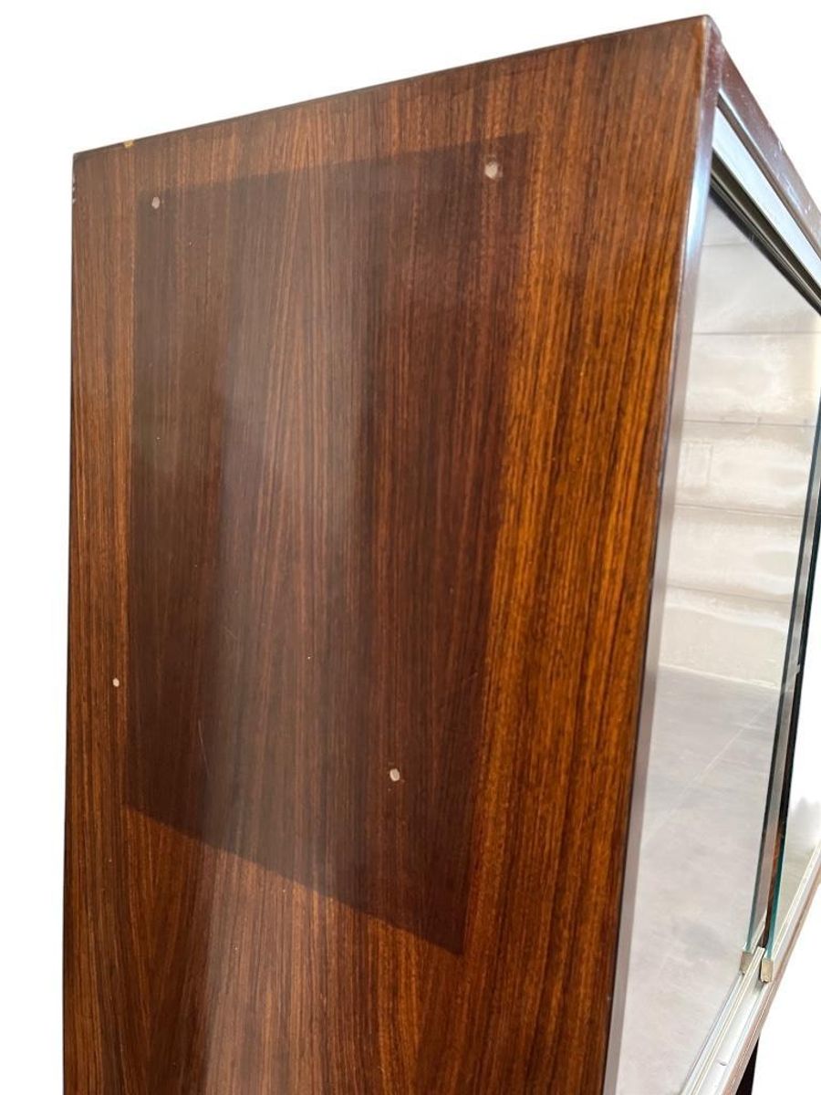 Vintage Vitrinekast / Barkast / Kast Met Etagere image 12